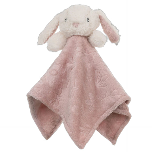 Bunny Dusty Pink Embossed Comforter - Floral (36x36CM)